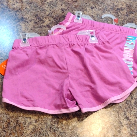 NWT mermazing 2 pairs of shorts medium (7-8) - Picture 2 of 4